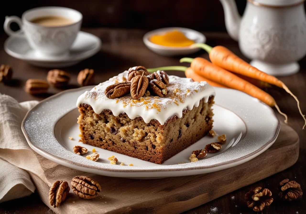 Carrot Walnut Cake