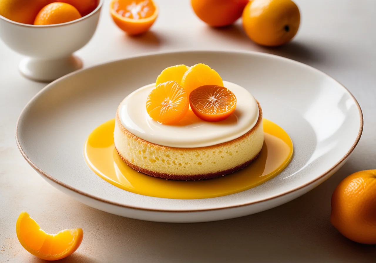 Lemon Charlotte with Yogurt