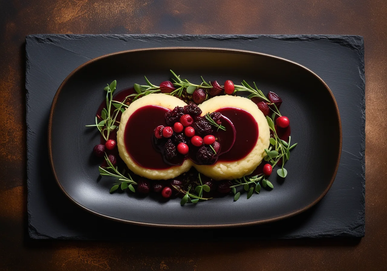 Deer Loin Roast with Semolina Dumplings