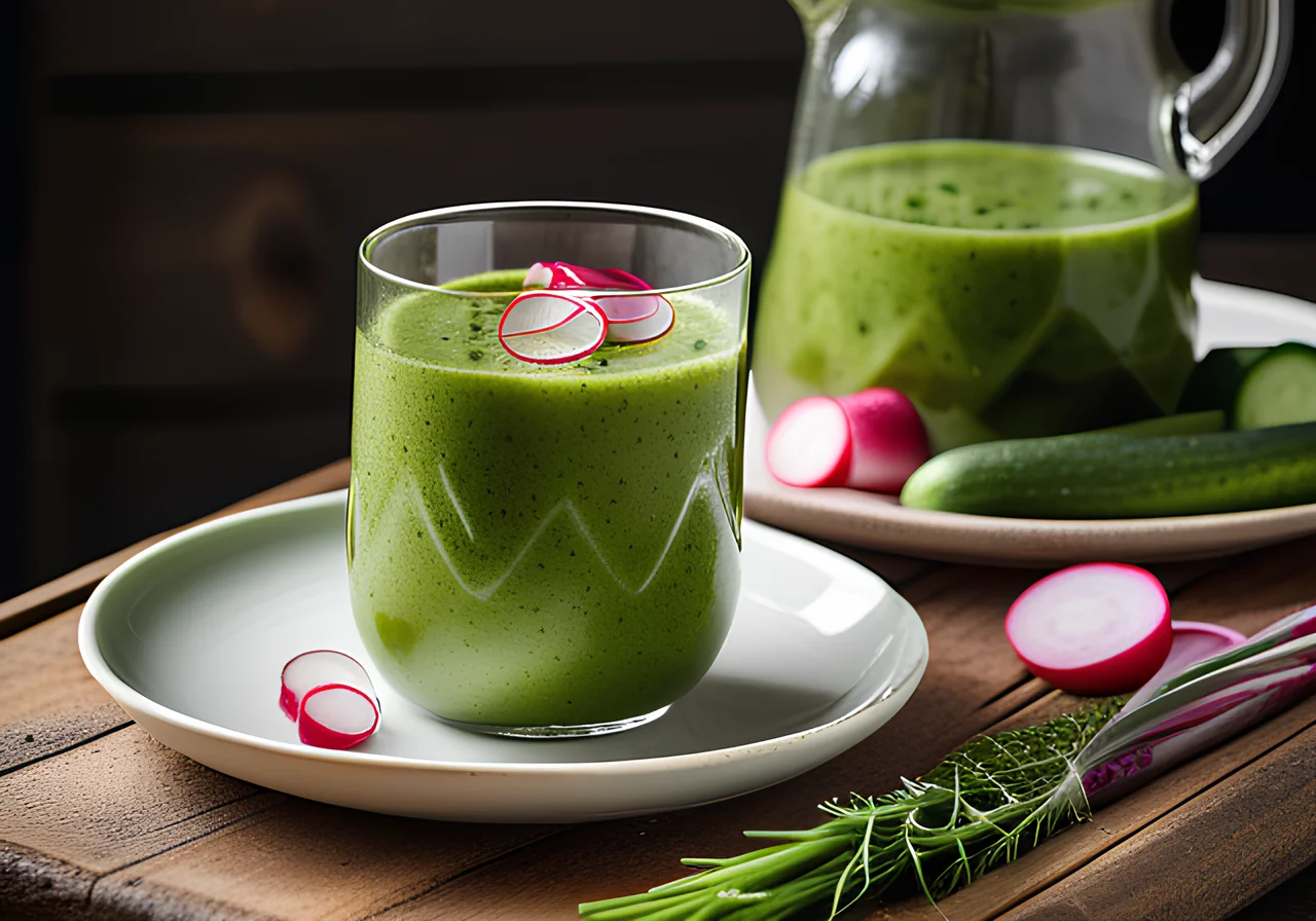 Radish-Cucumber Smoothie