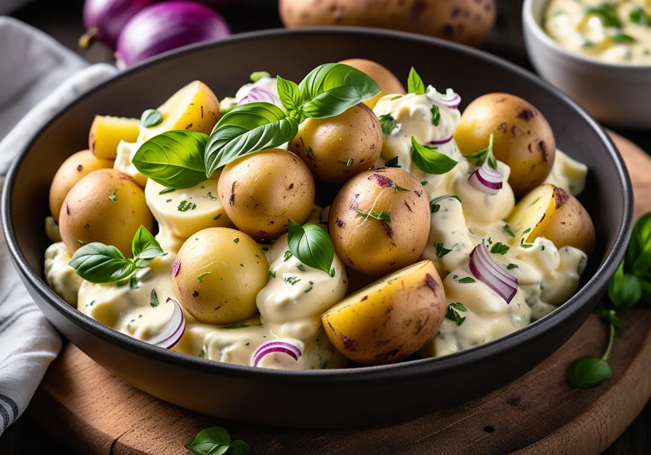 Potato Salad with Quark Dressing