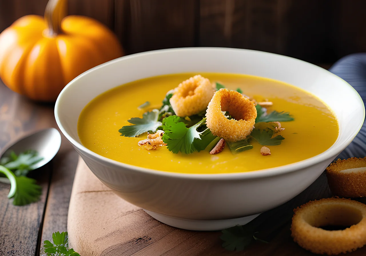 Pumpkin Coconut Soup