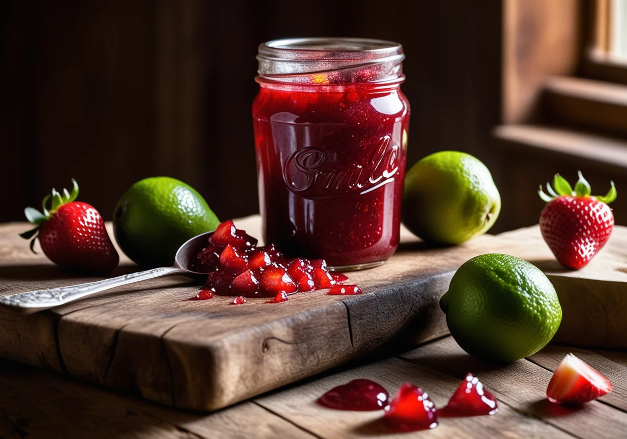 Strawberry Lime Jam