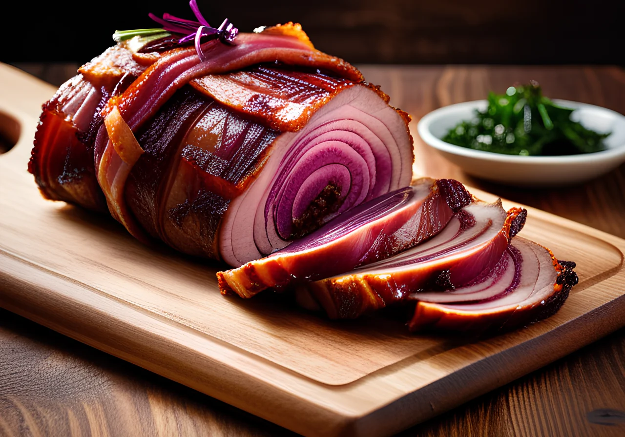 Beef Roast with Bacon Wrapper