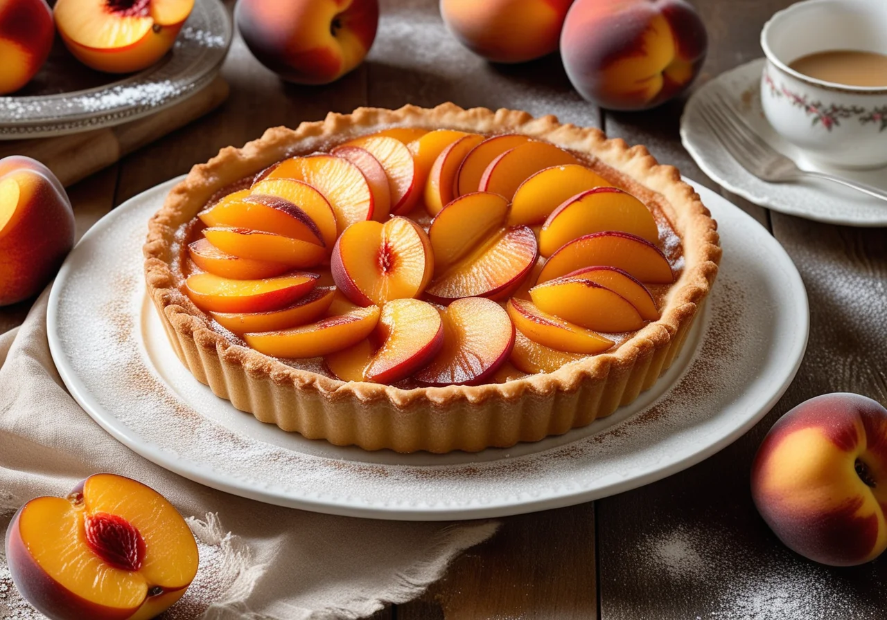 Peach Tart