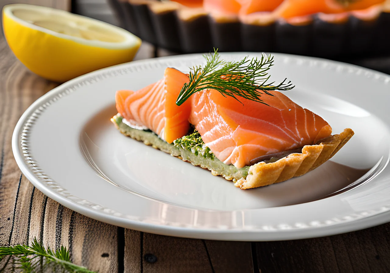 Swedish-Style Salmon Tart