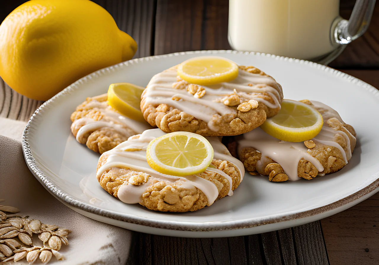 Oatmeal Lemon Cookies