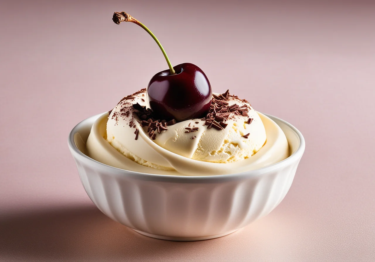 Lactose‑Free Stracciatella Ice Cream