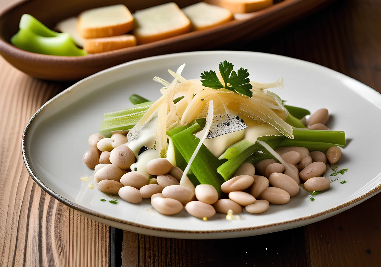 Bean-Sellerie Vegetable