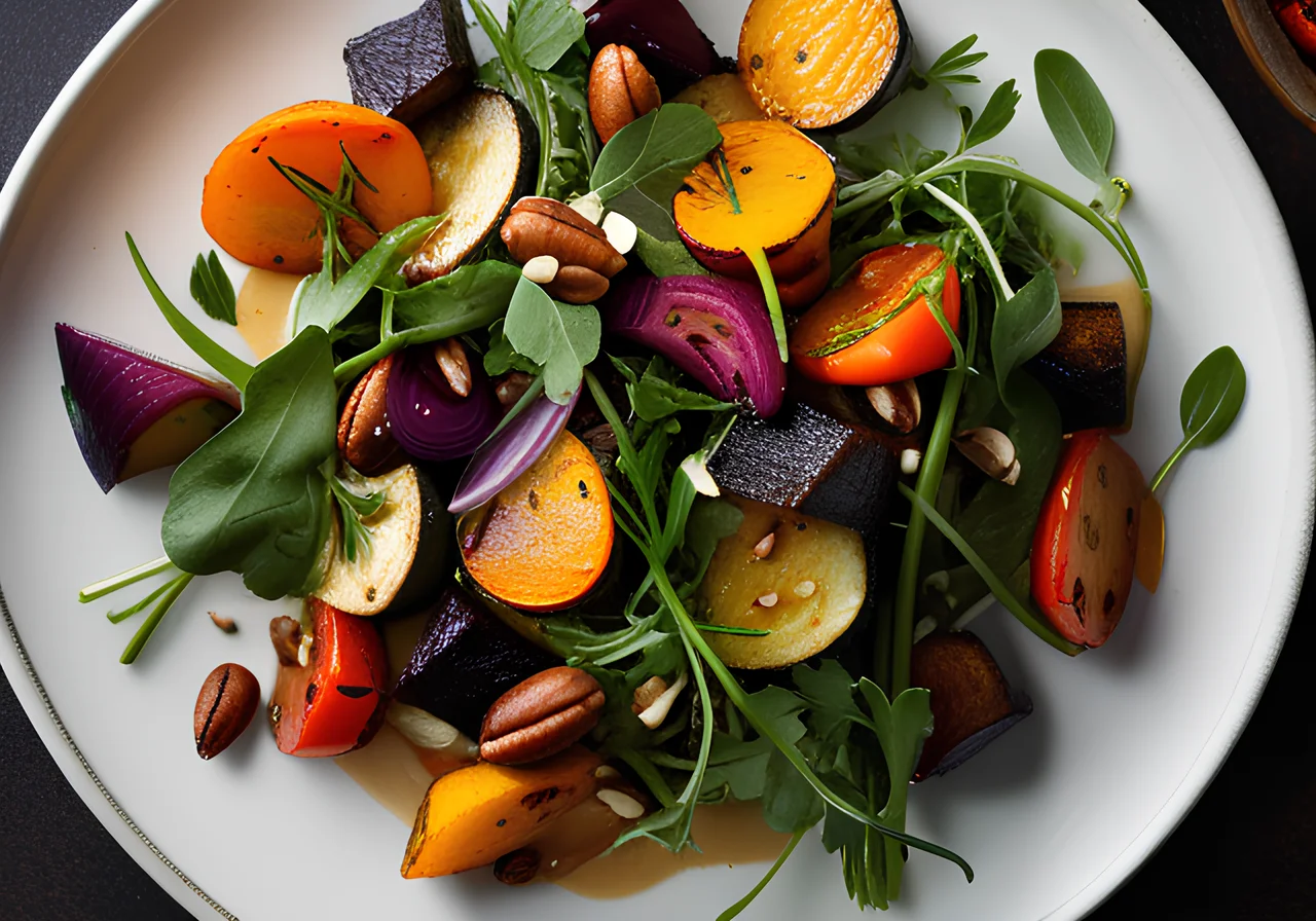 Roasted Vegetable Salad