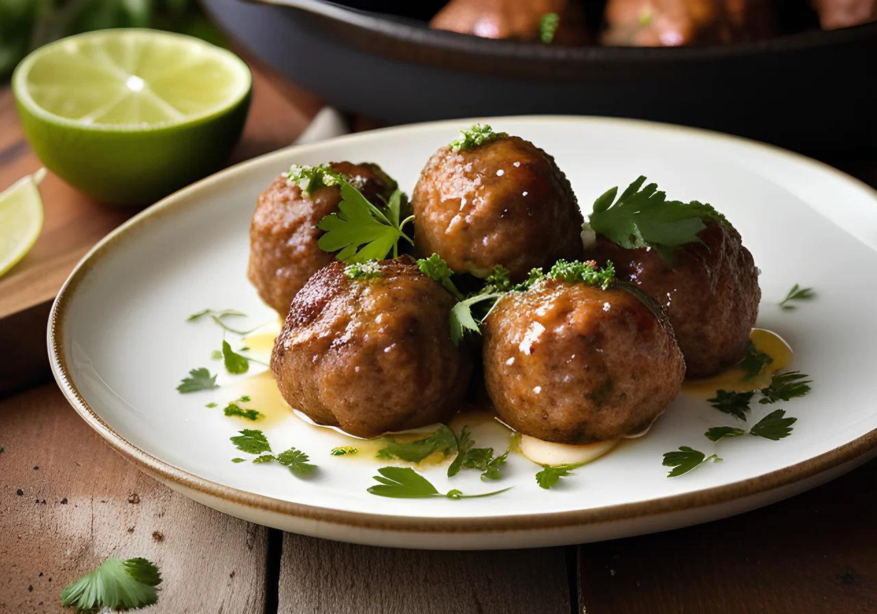 Oven-Baked Meatballs