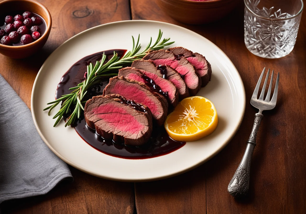 Grilled Venison Steaks