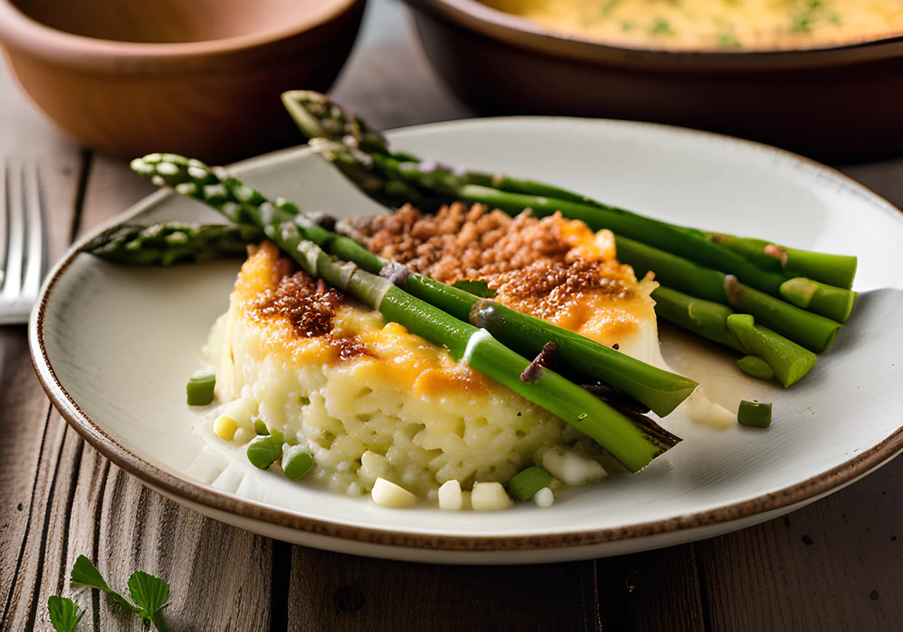 Rice Asparagus Casserole