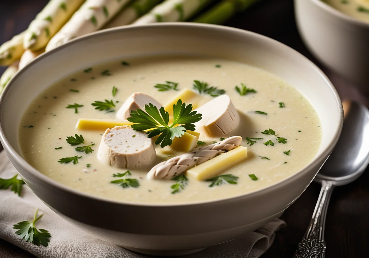 Chicken Asparagus Soup