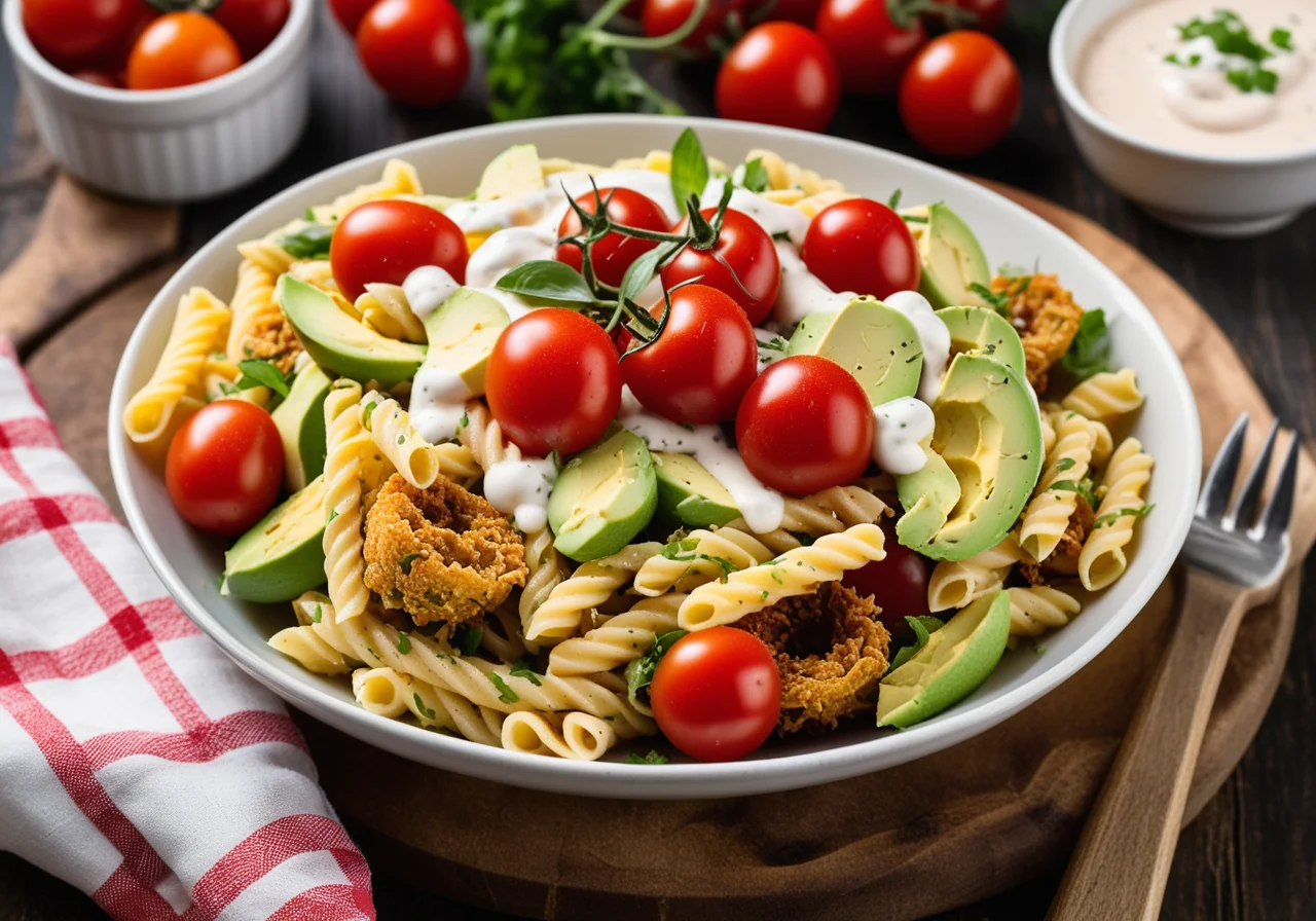 Pasta Salad with Avocado