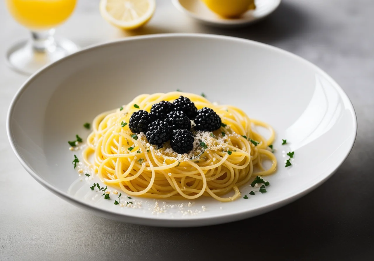 Pasta with Caviar