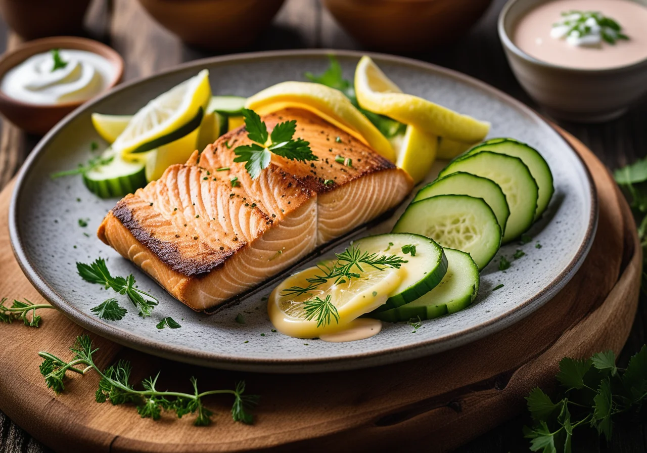 Salmon in a Roasted Crust