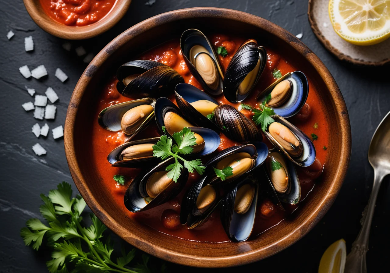 Mussels in Tomato Sauce