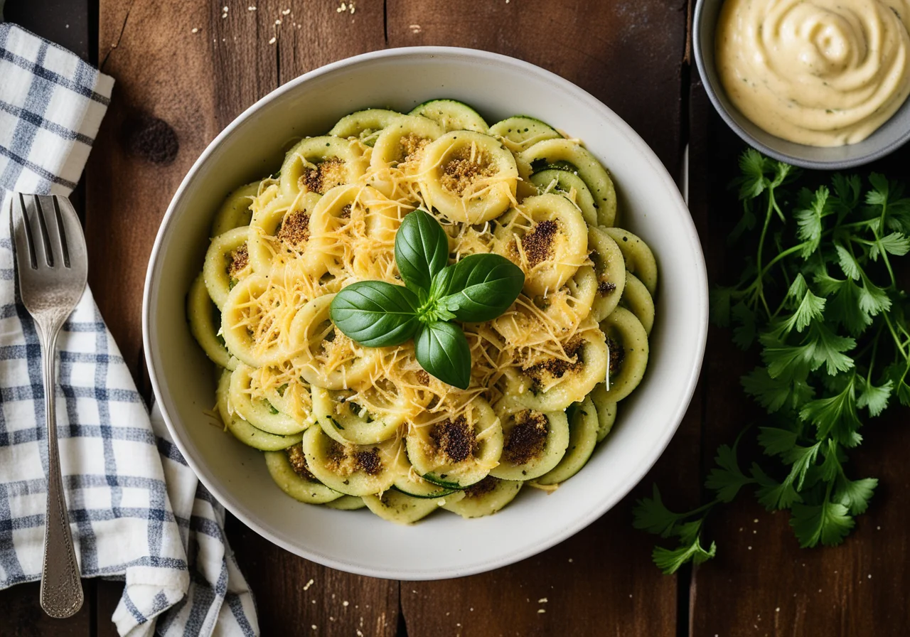 Macaroni Zucchini Gratin