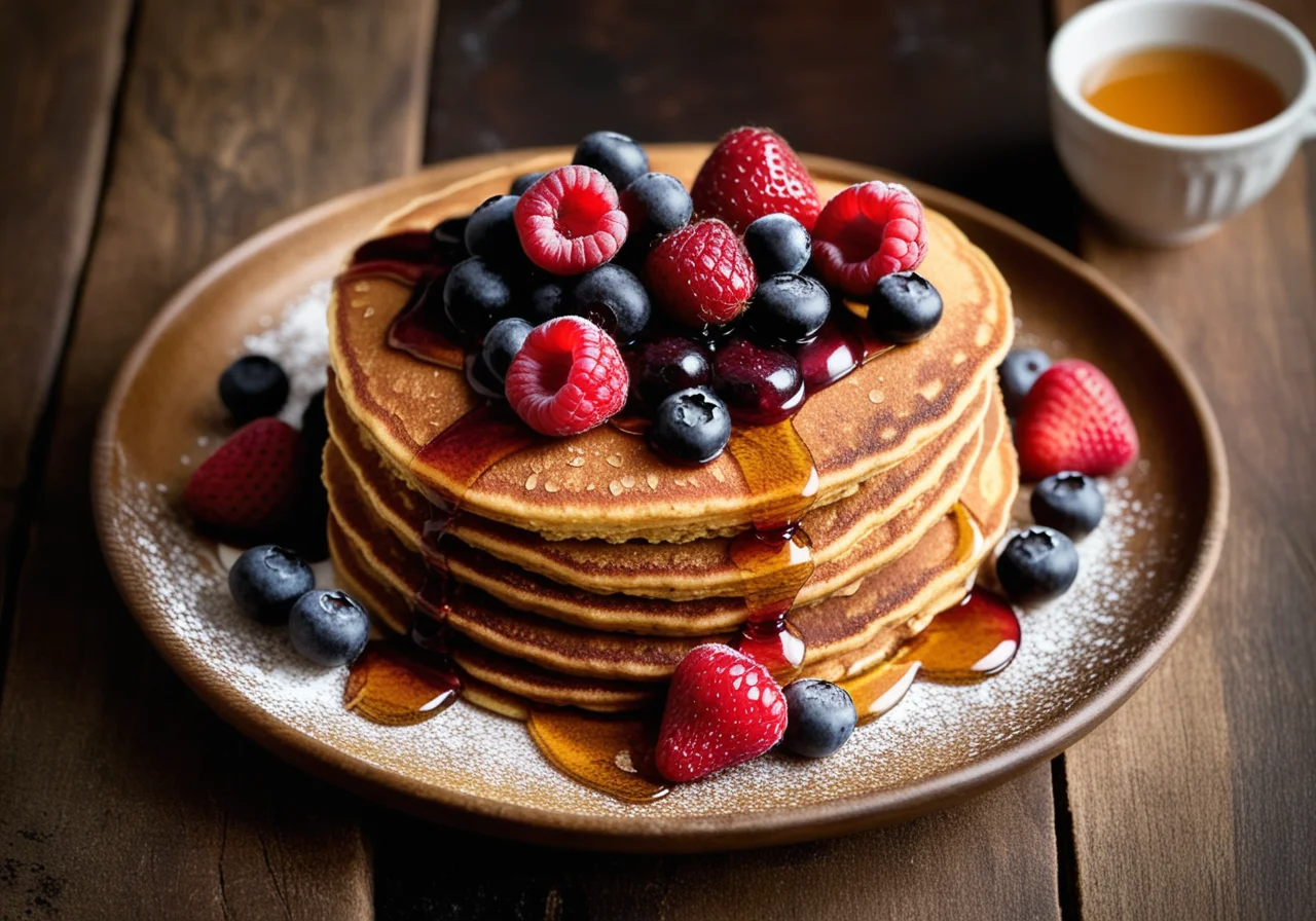 Oat Bran Pancakes