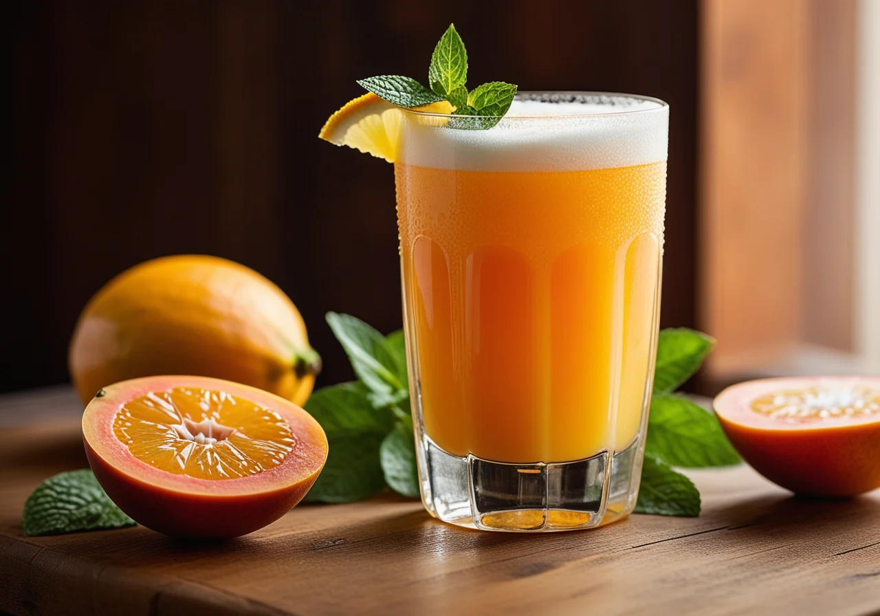 Papaya Orange Juice