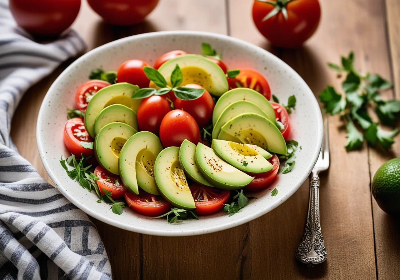 Tomato Salad with Avocado