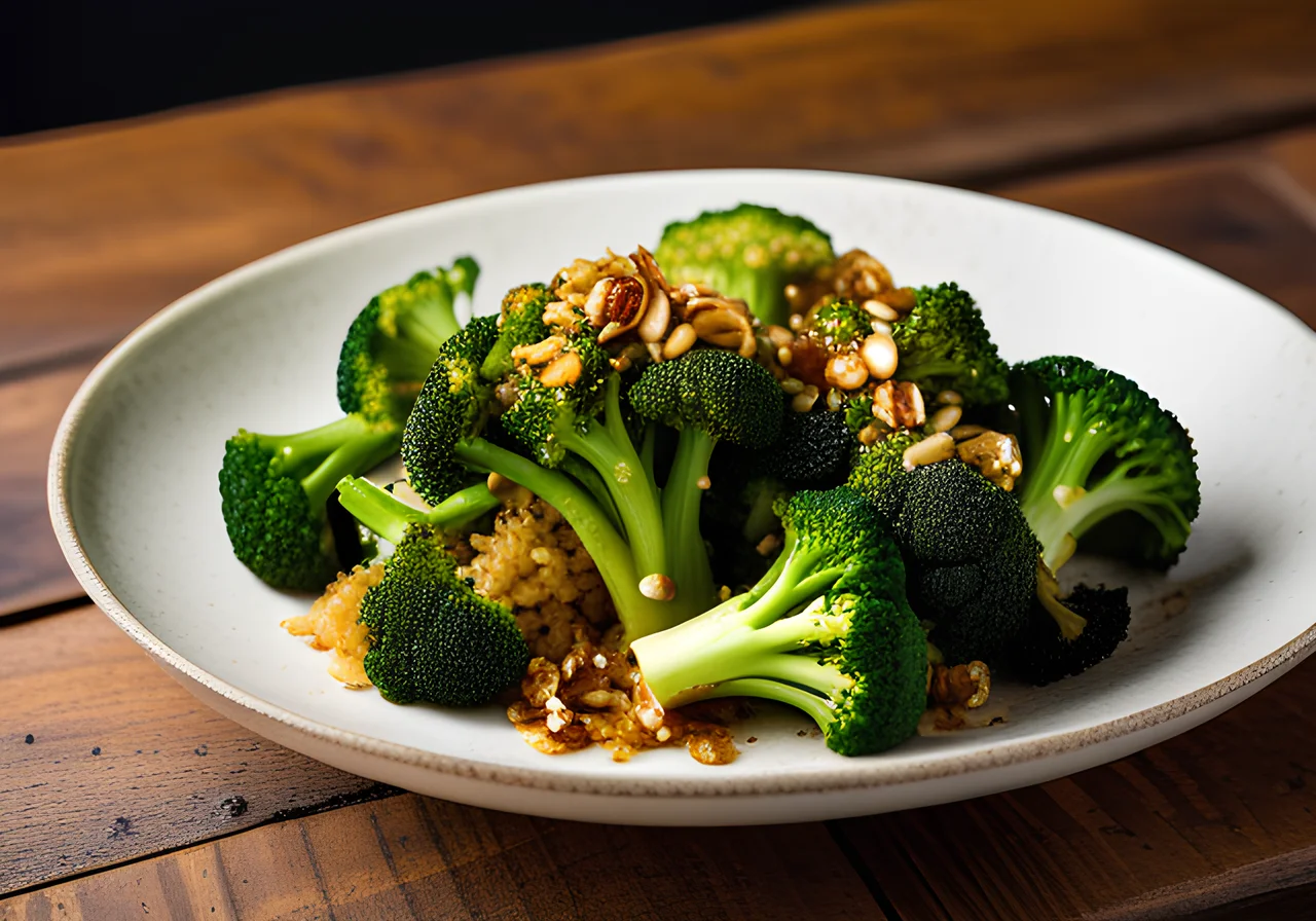 Wok Broccoli with Garlic