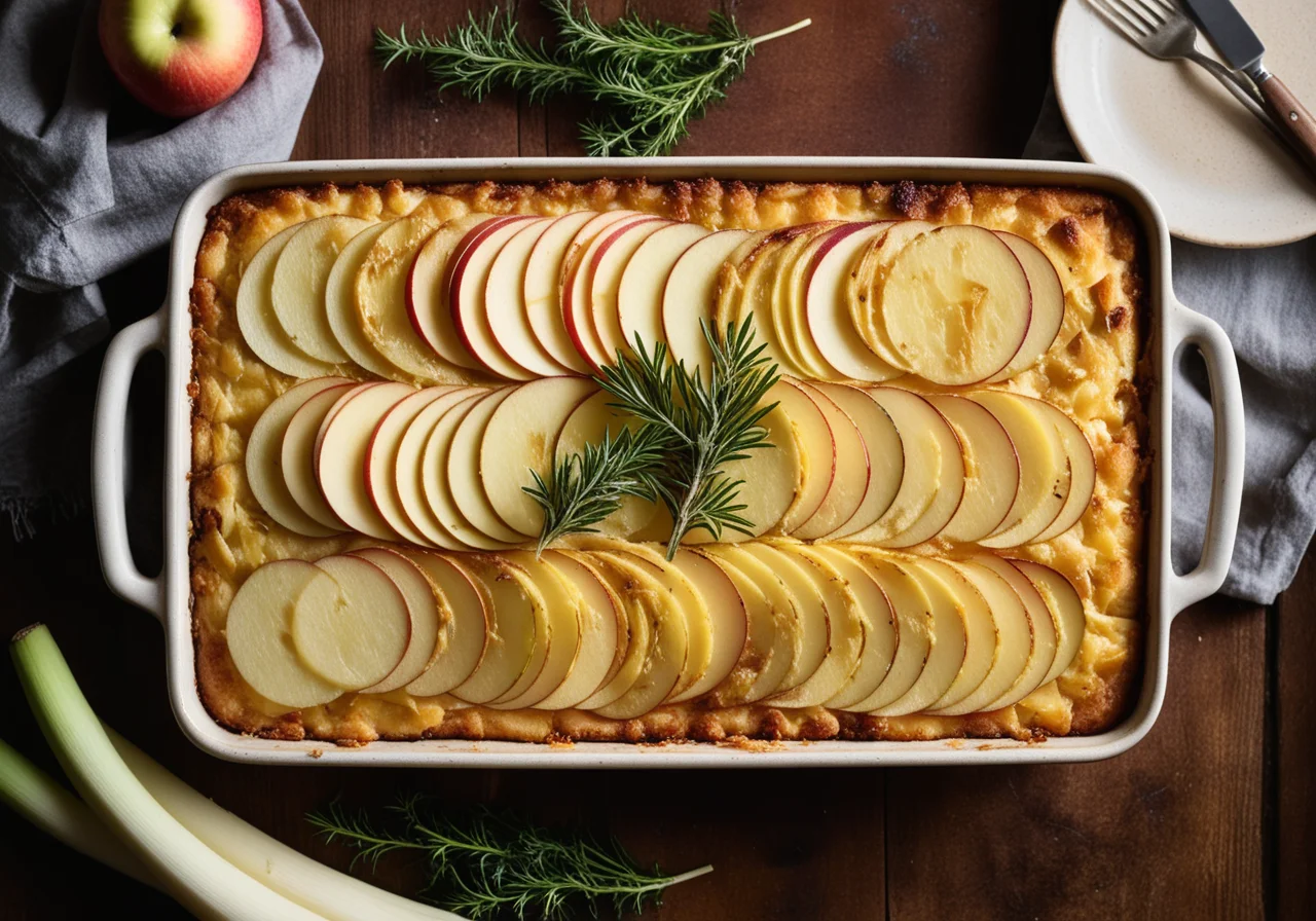 Apple Potato Casserole