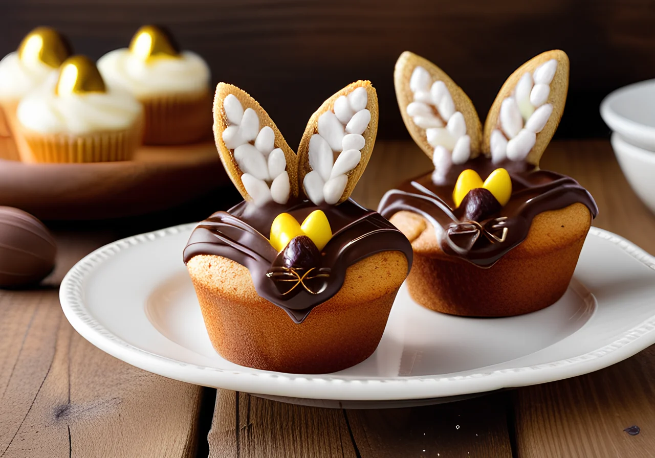 Easter Bunny Muffins