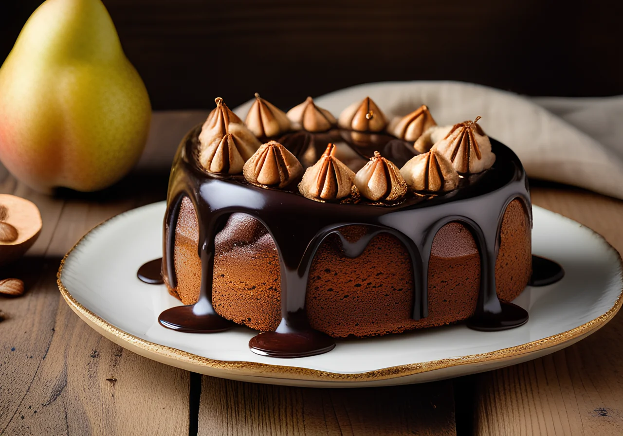 Chocolate Pear Cake