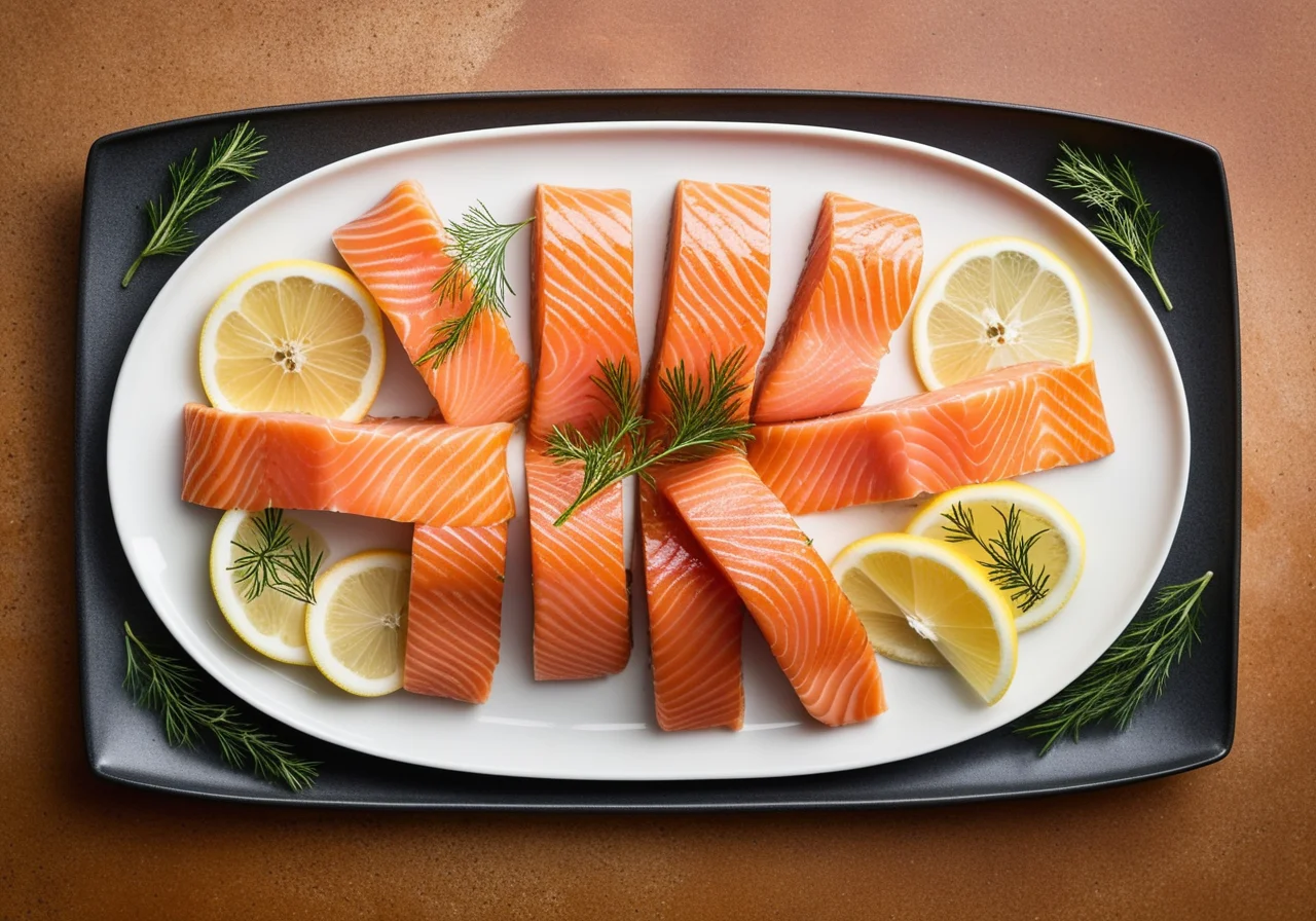 Marinated Salmon Fillets