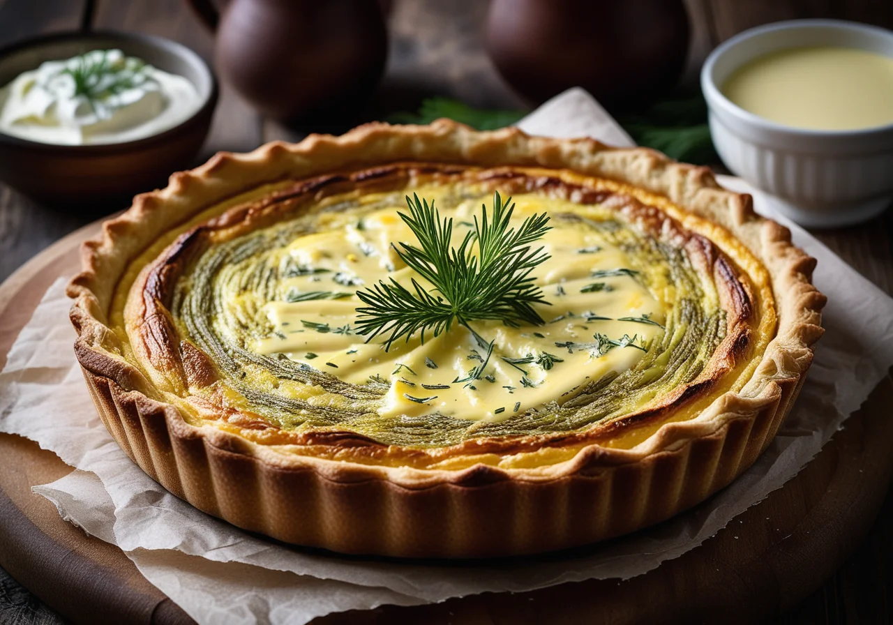 Mackerel Quiche