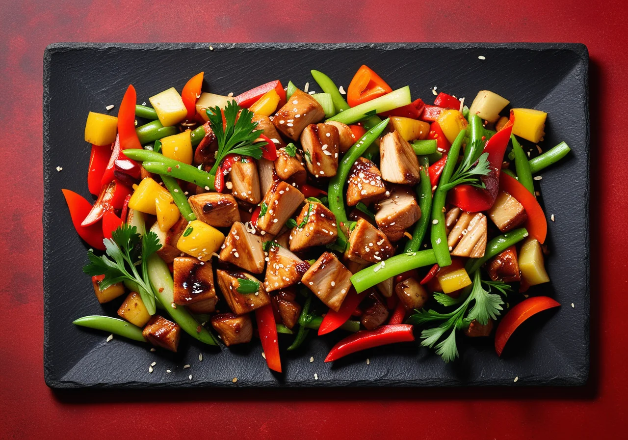 Chicken Vegetable Pan