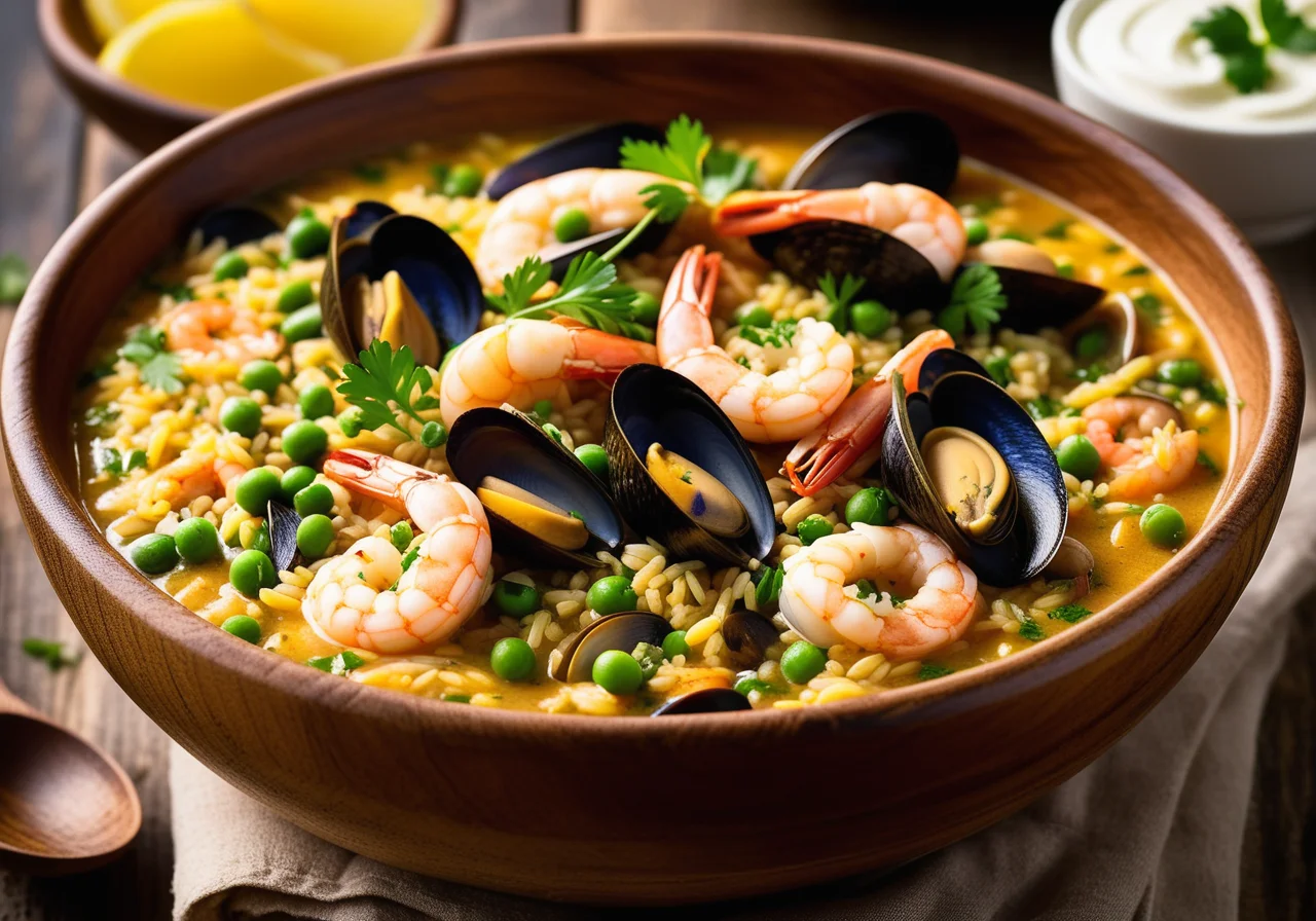 Paella-Style Soup