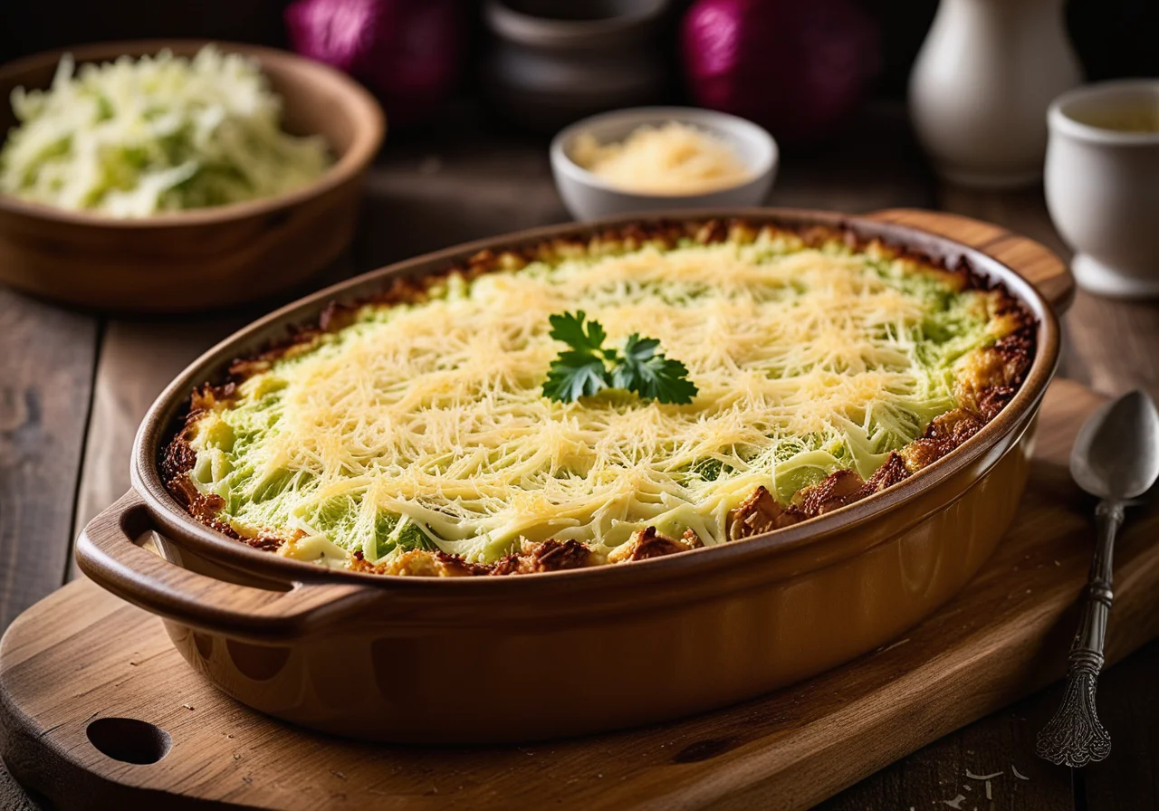 Ground Beef Cabbage Casserole