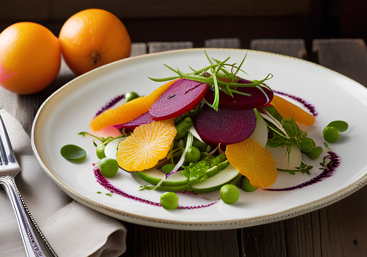 Spring Turnip Salad with Sprouts