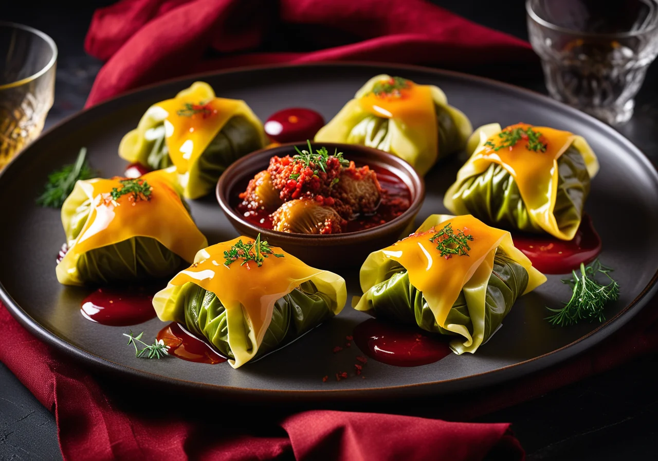 Stuffed Cabbage Pockets