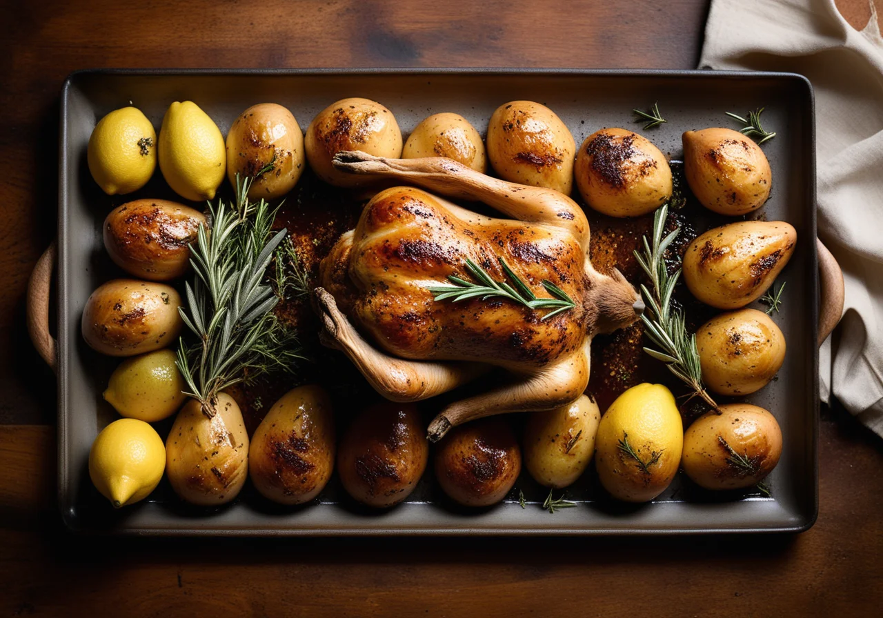 Roasted Rabbit in the Oven