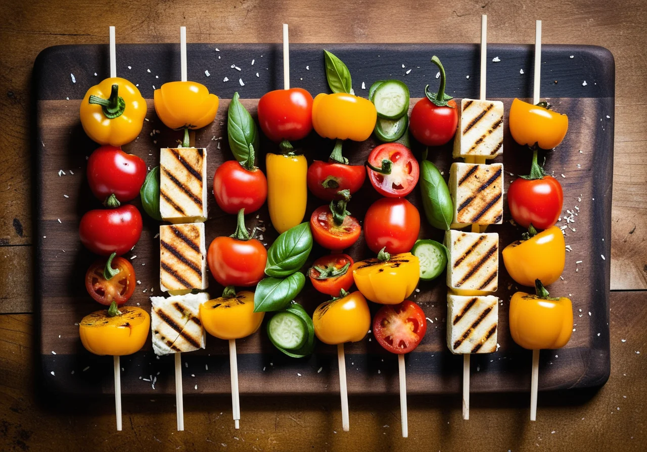 Vegetarian Skewers