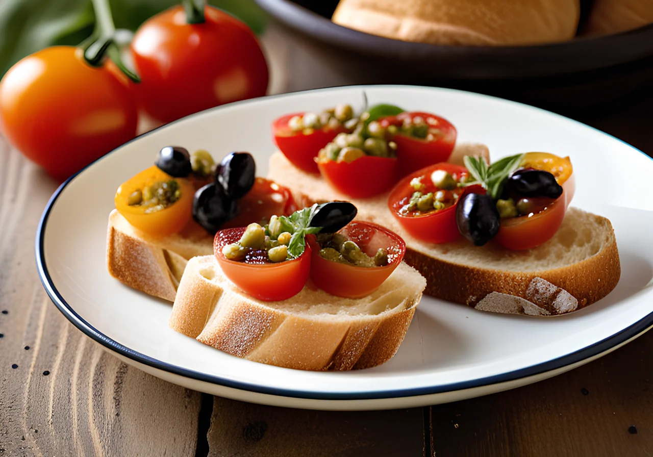 Romanian Bruschetta