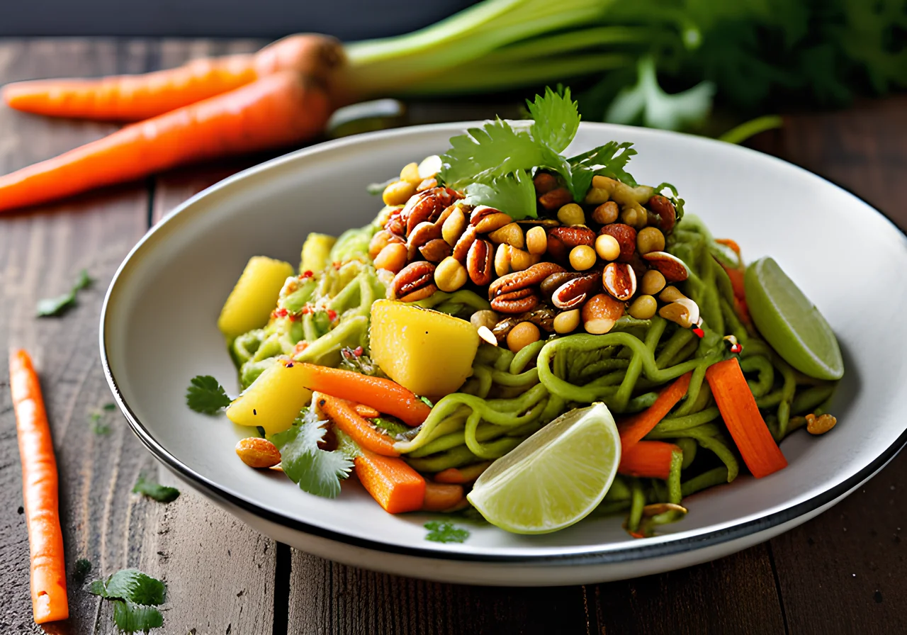 Spicy Vegetable Noodles