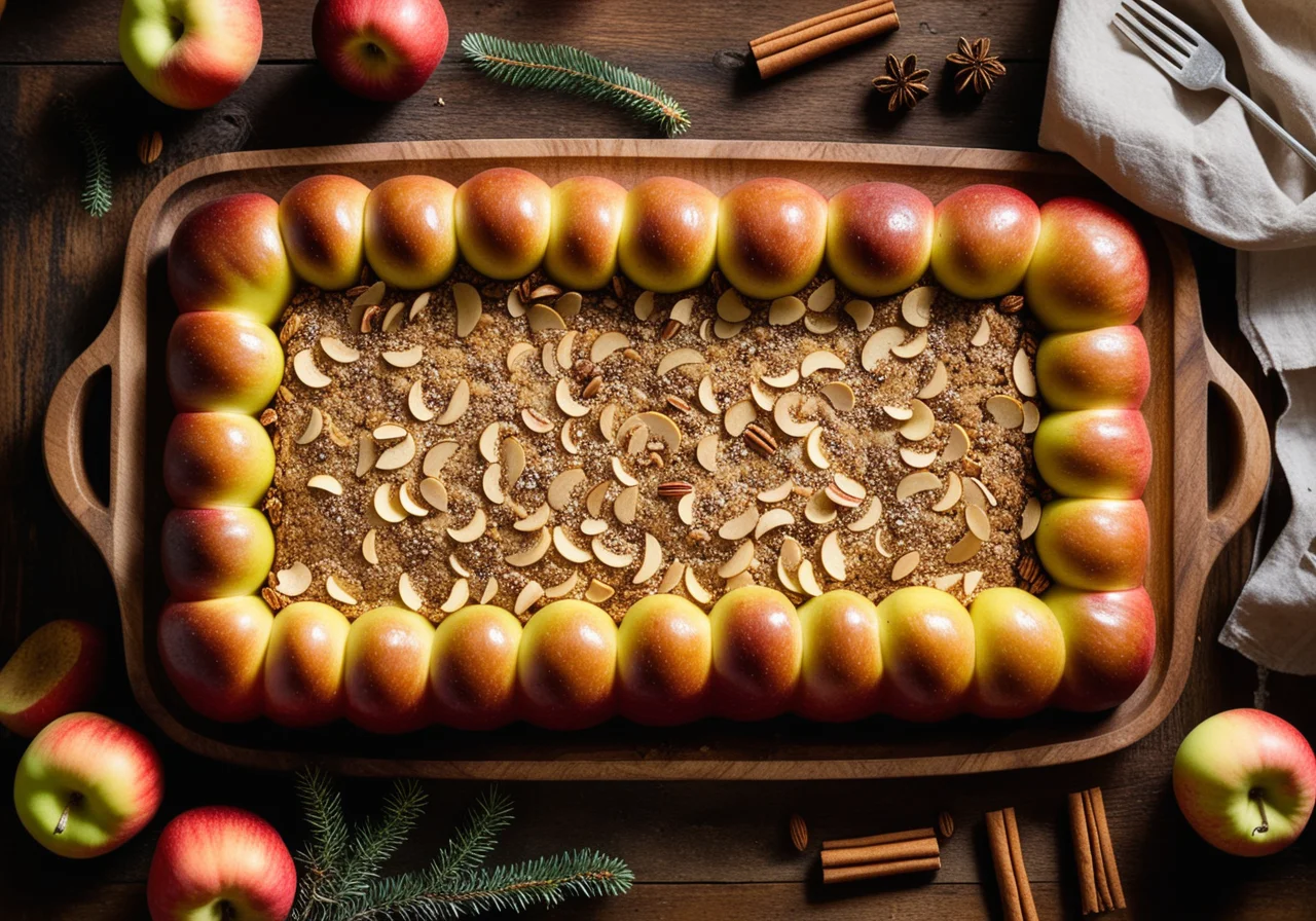 Poppy Seed Apple Bake