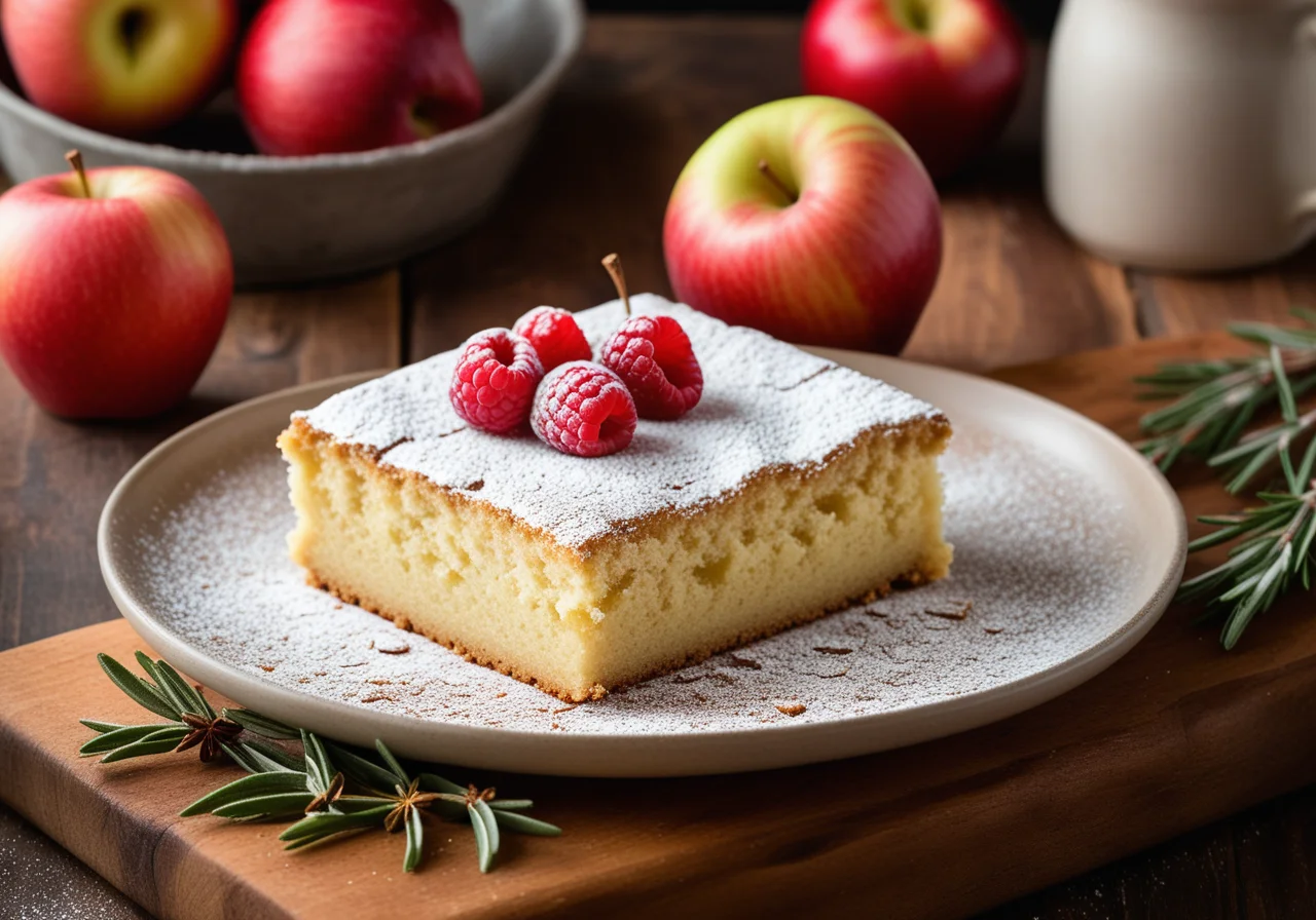 Almond Apple Cake