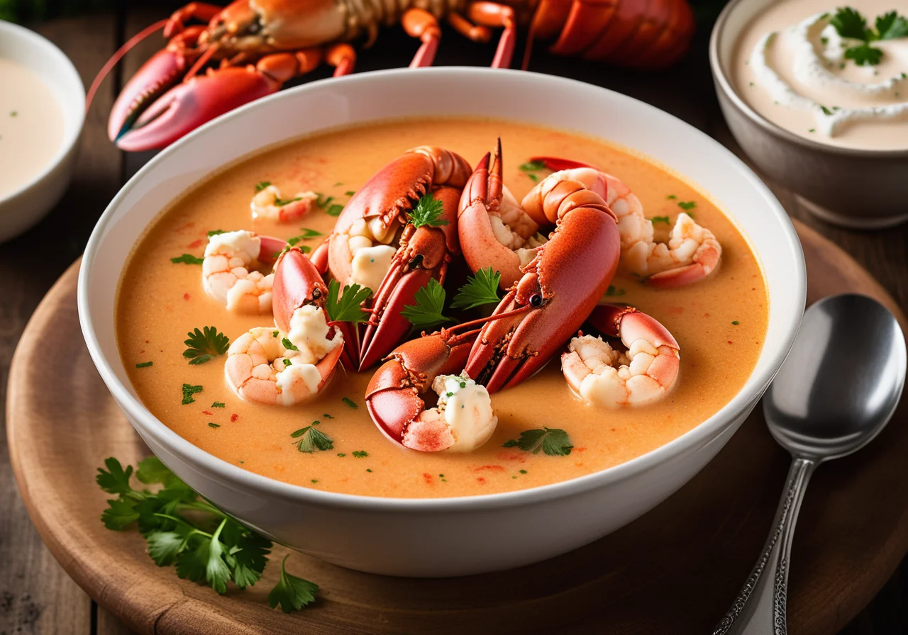Lobster Shrimp Soup