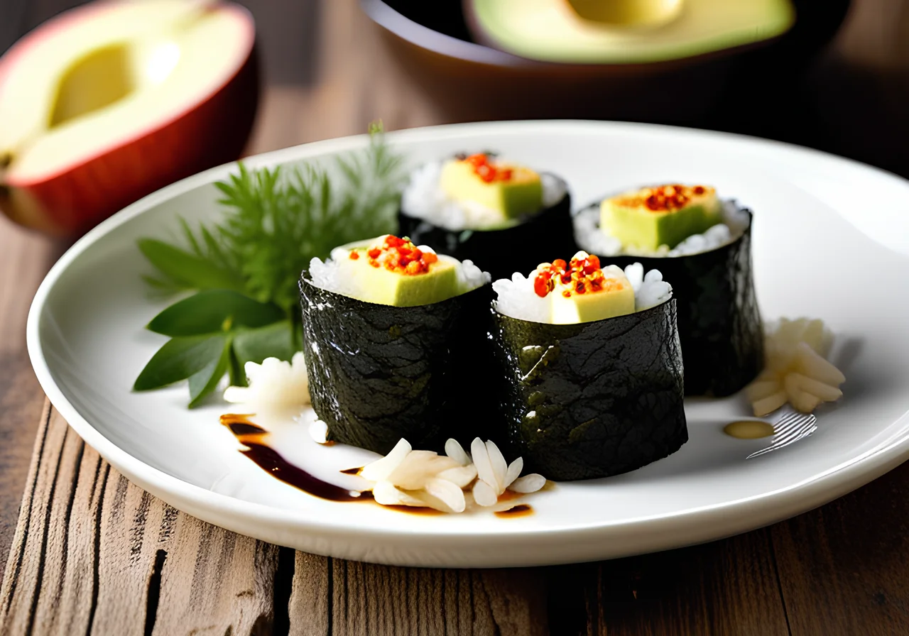 Nori Rolls with Rice Filling