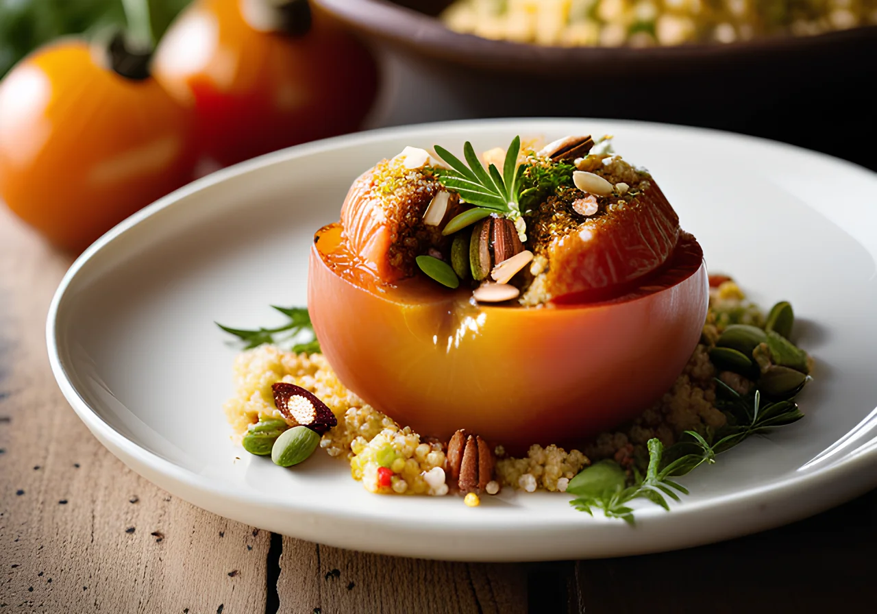 Baked Tomatoes Vegan