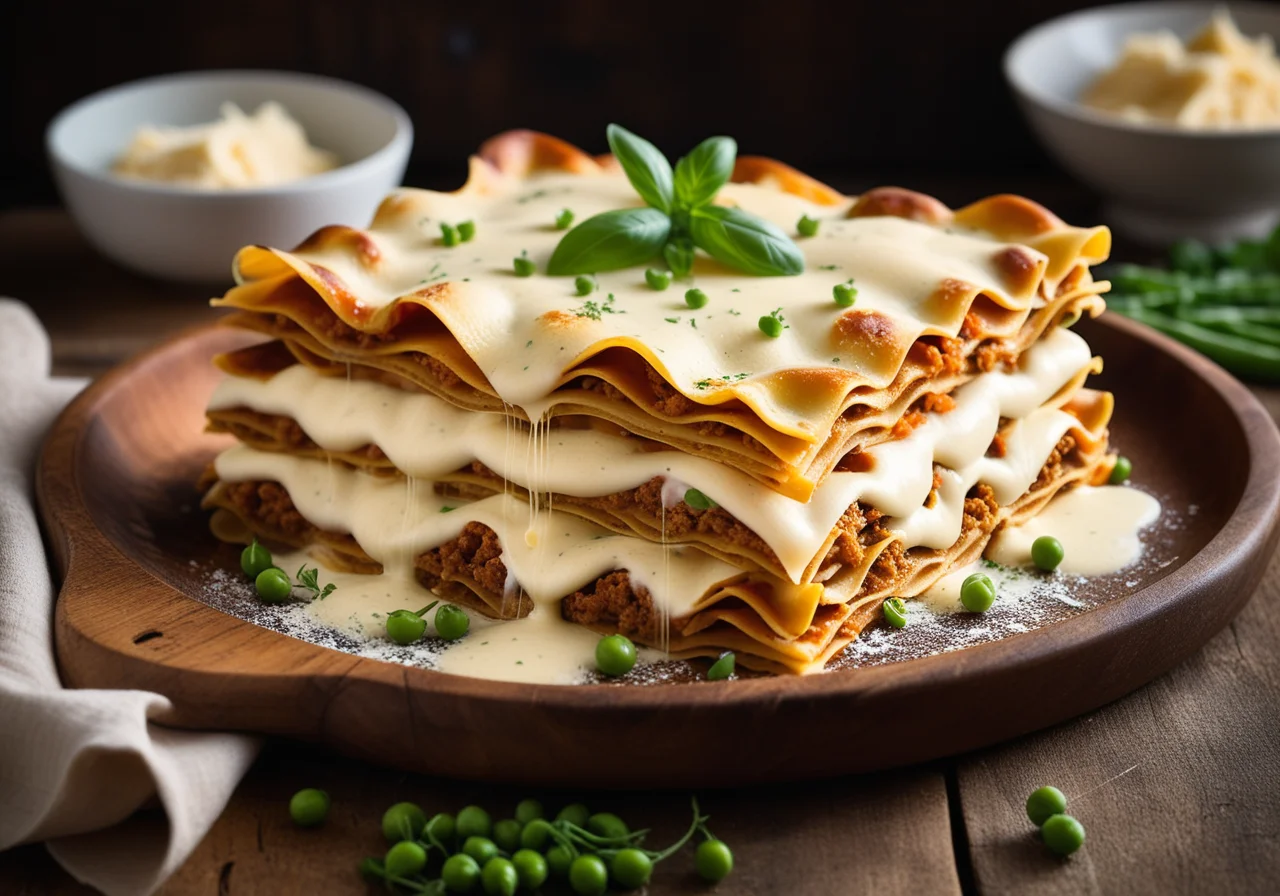 Colorful Vegetable Lasagna