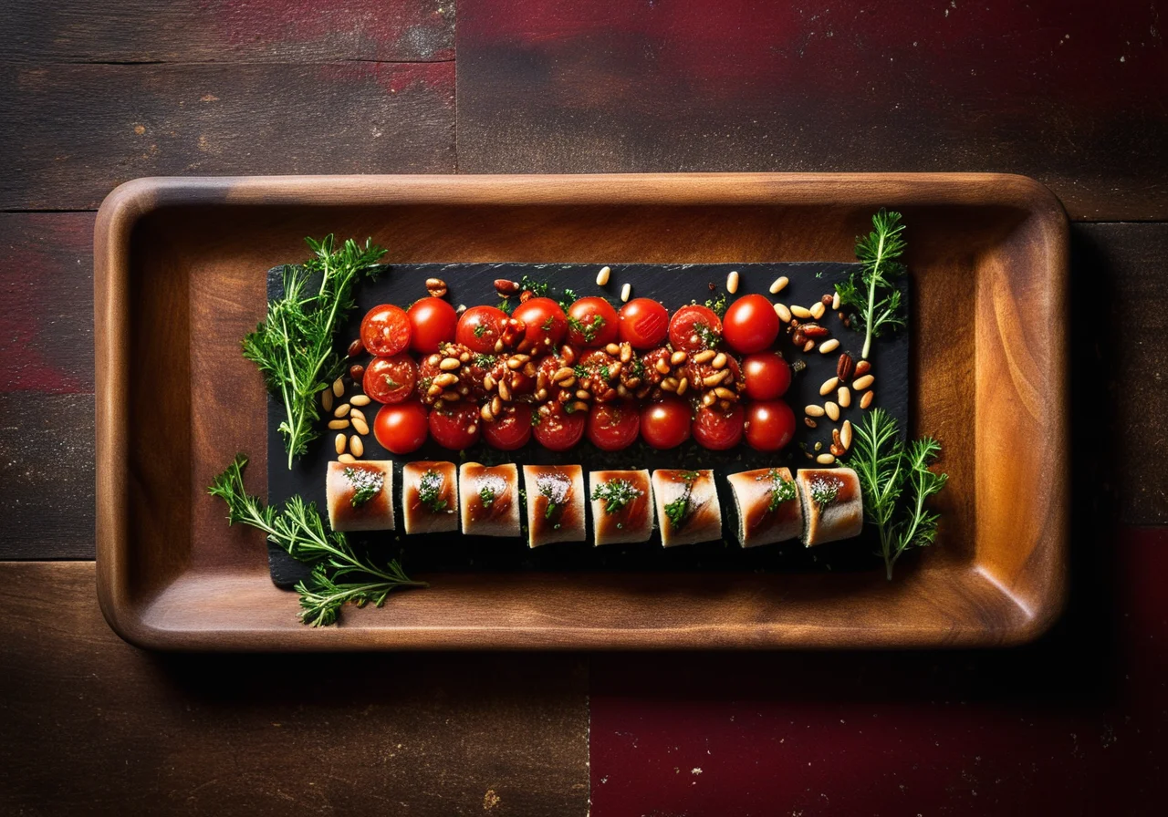 Sardine Rolls with Tomato Sauce