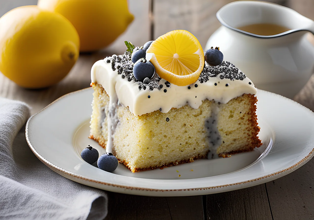 Lemon Poppy Seed Cake