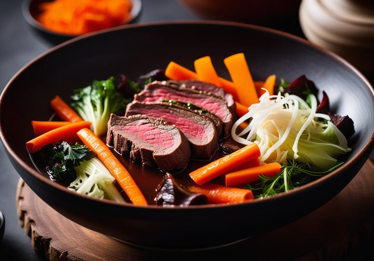 Firepot with Wagyu Beef